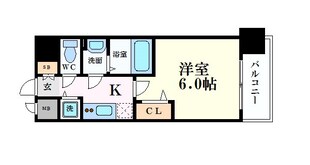 グランカリテ日本橋Ⅱの物件間取画像